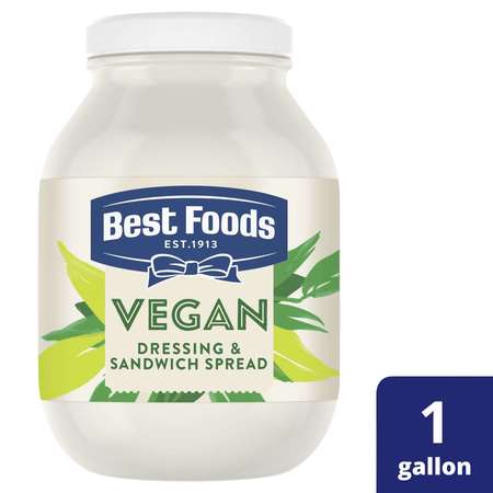 Best Foods Best Foods Spread Vegan Mayonnaise 1 gal., PK4 048001010734